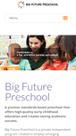 Mobile Screenshot of bigfuture-preschool.com